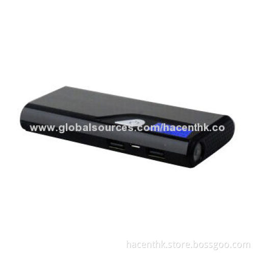 10,000mAh High Capacity Power Bank with LCD Display Screen
